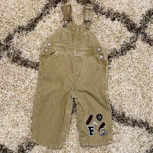 5/$25 Carter’s Corduroy Football Overalls